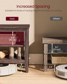 Shoe Storage Bench, 2 Tiers, Entryway Shoe Rack, Rustic Farmhouse, 31.5"/39.4"