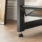 Stackable shoe rack - 6 tier - adjustable shelves - metal frame