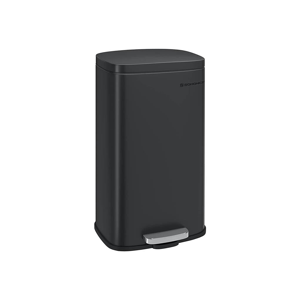 Stainless Steel Trash Can, Soft-Close, Step Pedal, 8 & 13 Gal.