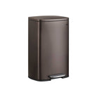 Stainless Steel Trash Can, Soft-Close, Step Pedal, 8 & 13 Gal.