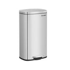 Stainless Steel Trash Can, Soft-Close, Step Pedal, 8 & 13 Gal.