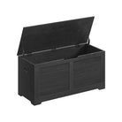 Storage chest with hinged lid – entryway trunk – large hidden compartment – 300 lb capacity