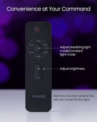 TV Stand with LED Lights, Fits up to 70", Adjustable Glass Shelves, Remote Control