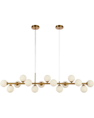 Luxe Hanglamp met Elegant Design – Moderne Kroonluchter 129,8 cm - De Vries Meubels
